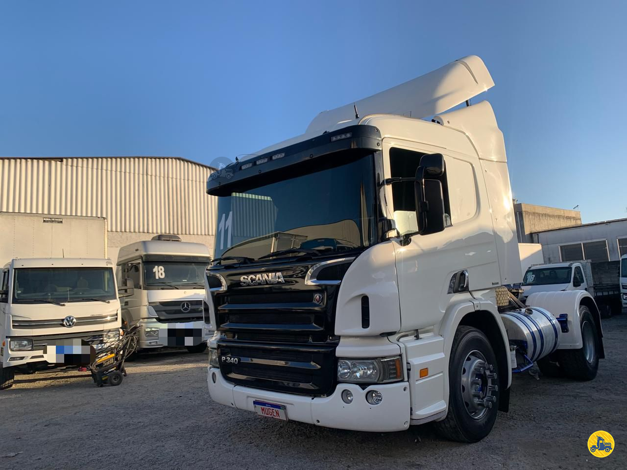 SCANIA P340 de Mugen Caminhões